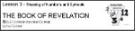 Revelation Revealed BCC - Lesson 03 (printable lesson)